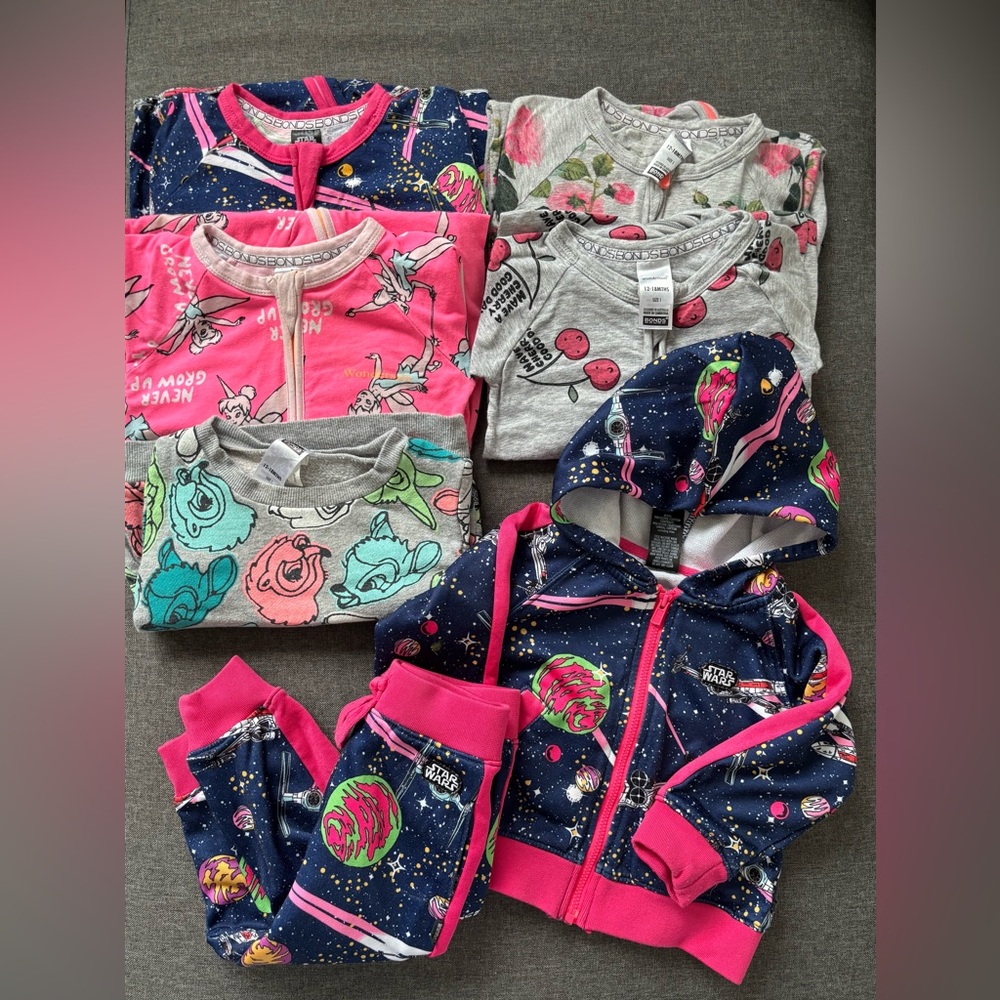Bonds girls bundle size 1